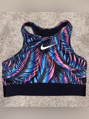 Nike Tropical Print‎ Sports Bra Size Small